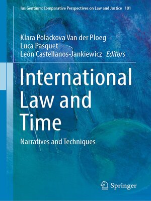 cover image of International Law and Time